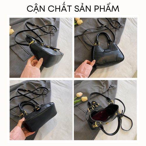 Túi xách nữ đeo chéo cầm tay đẹp mẫu mới 2023 đi làm đi chơi giá rẻ ROSASO TX21