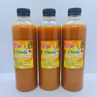 Dịch chuối trứng sữa, 500ml