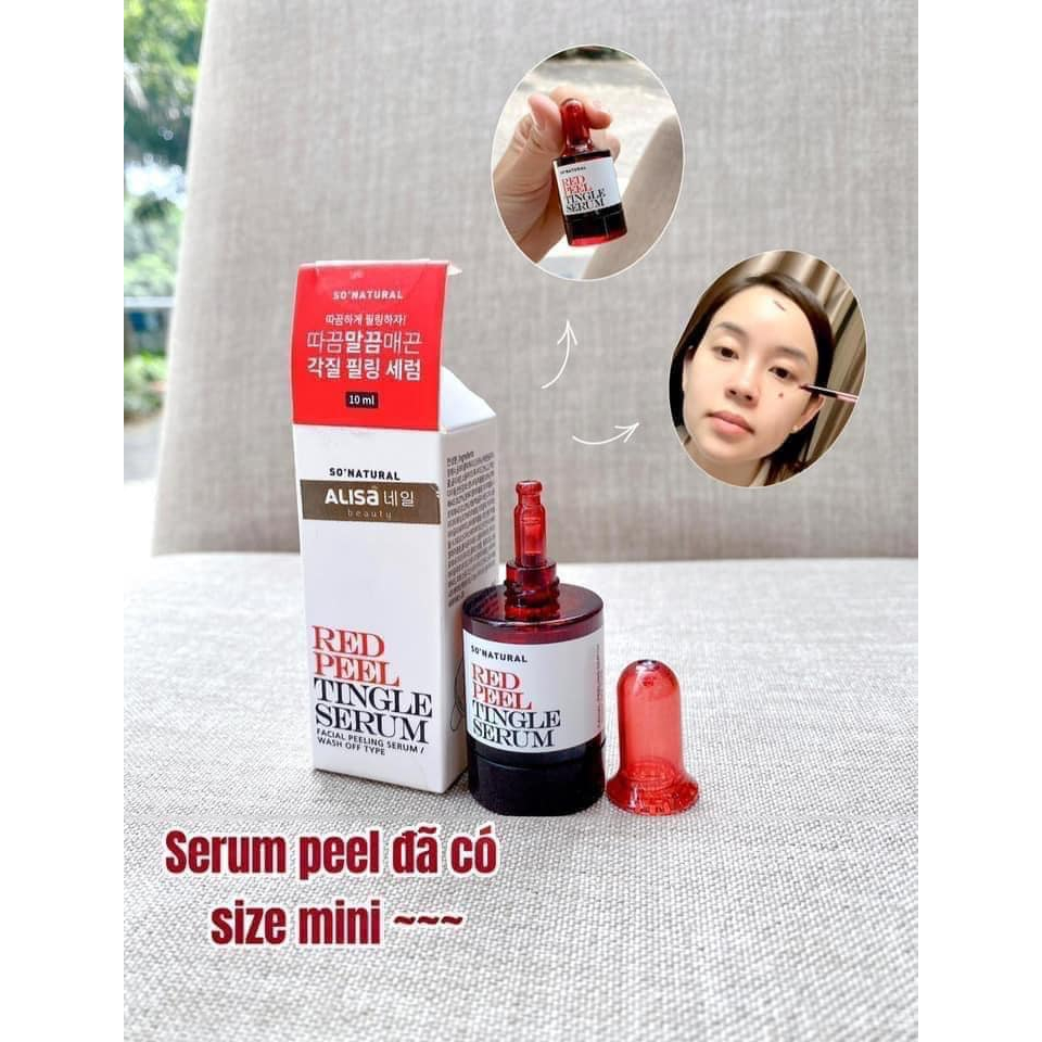 Tinh Chất Red Peel Tingle Serum 10ML PHIÊN BẢN MỚI