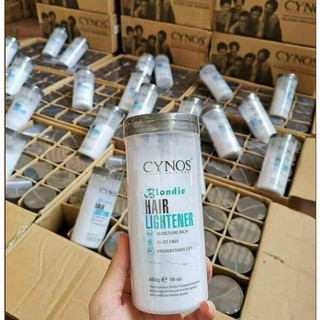Bột tẩy tóc tone 9/10 cynos 450g.
