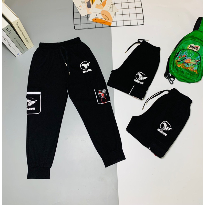 Quần dài, jogger túi hộp cho bé trai 30- 45 kg chất liệu UMI cao cấp