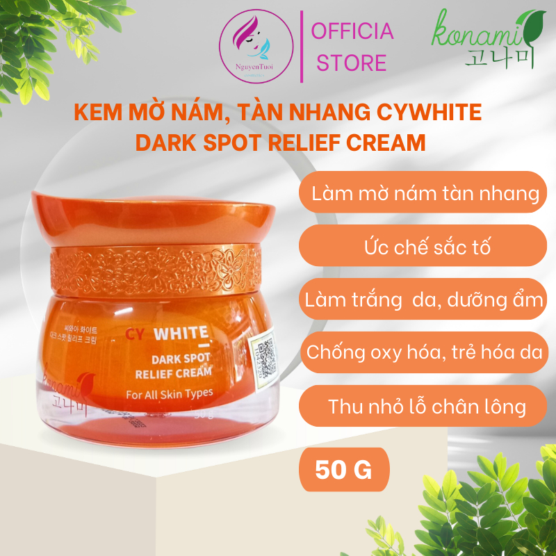 Kem mờ nám, tàn nhang CYWhite Dark Spot Relief Cream 50G