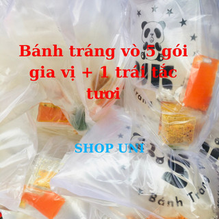 Bánh tráng vò khô gà tắc 20 bịch Việt Khôi