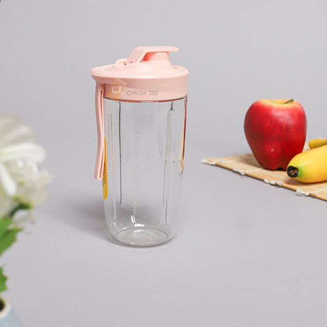 Máy Xay Sinh Tố Sạc Điện Cầm Tay - Máy Xay Hoa Quả Mini Tiện Lợi 300ml