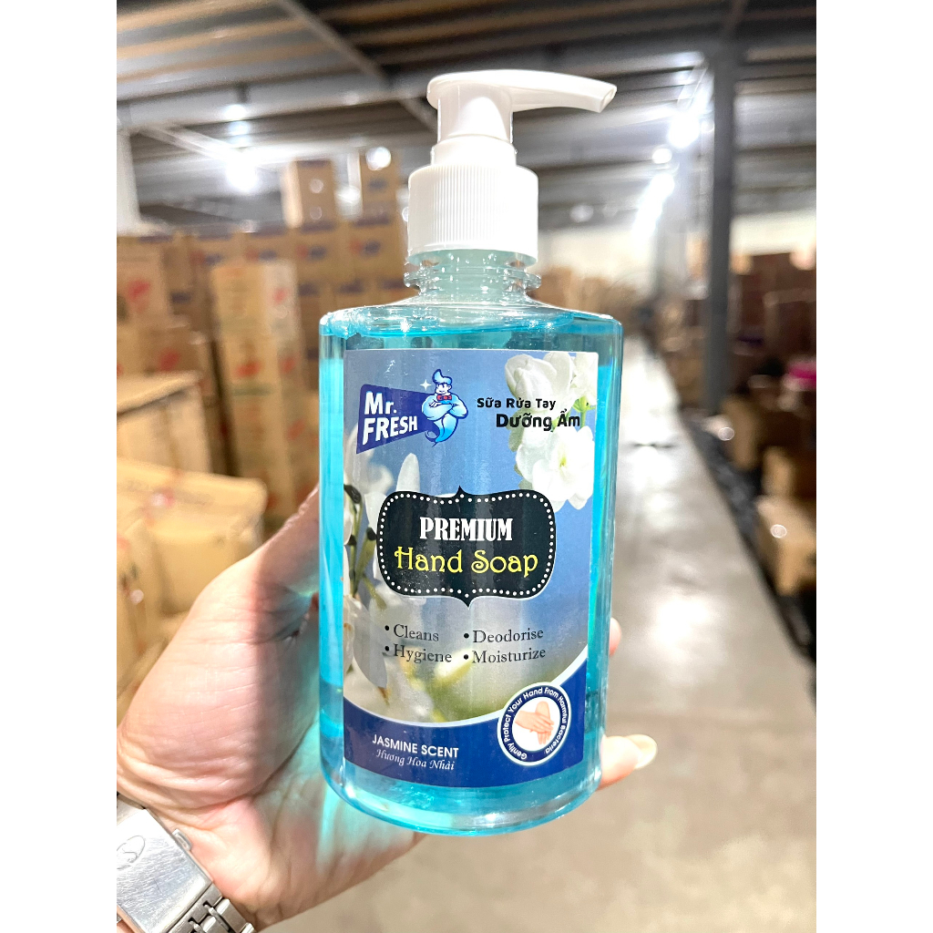 Nước rửa tay Khử mùi diệt khuẩn Mr.fresh 500ml Hương Lavender