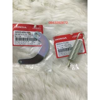 Móc ngựa và lò xo chống đứng wave a, rs, funeo honda
