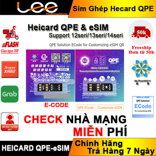 Sim Ghép Heicard Ghép QPE eSim Dùng Cho 12seri/13seri/14seri