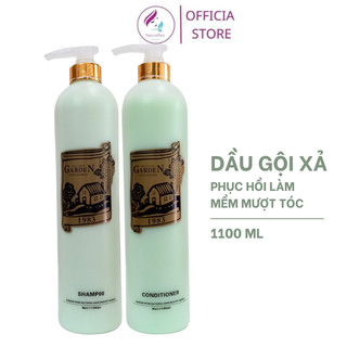 Dầu gội, xả Garden Pure Natural Hair Beauty Series mềm mượt tóc 1100ml