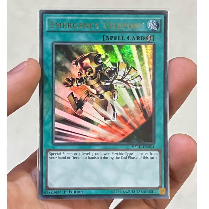 Emergency Teleport - HSRD-EN054 - Ultra Rare 1st Edition