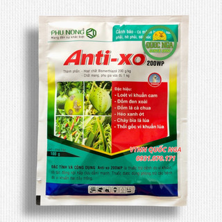 ANTI-XO 200WP THUỐC TRỪ BỆNH VI KHUẨN HÉO XANH ỚT, ĐỐM LÁ CÀ CHUA