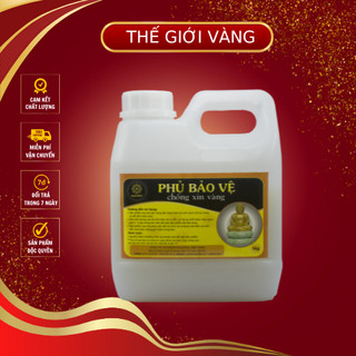 Phủ bóng chống xỉn vàng, phủ bóng gốc nước, gốc PU bảo vệ vàng