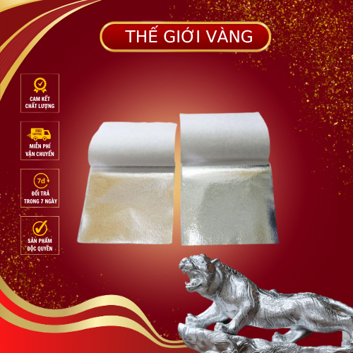 Lá dát bạc Hacowa - 500 lá/quỳ