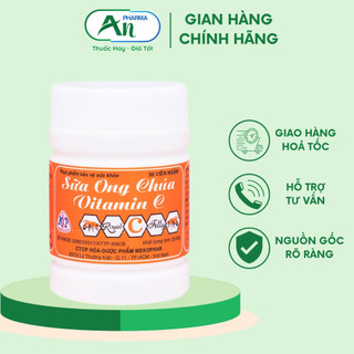 Kẹo sữa ong chúa vitamin c - lọ 30 viên