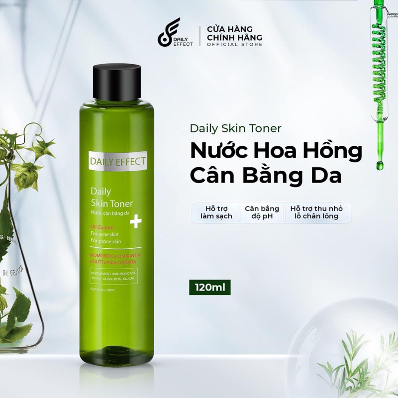 toner,nước cân bằng da Daily Effect