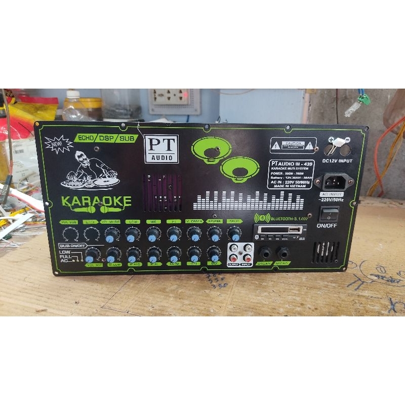 Mạch loa kéo điện 220v