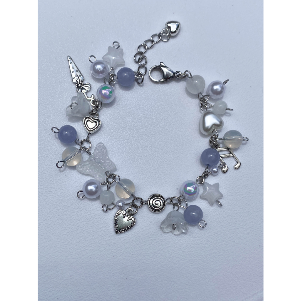 JOMÉ WINTER SNOW BRACELET_Vòng tay handmade bằng thép không gỉ phong cách cottagecore, fairycore