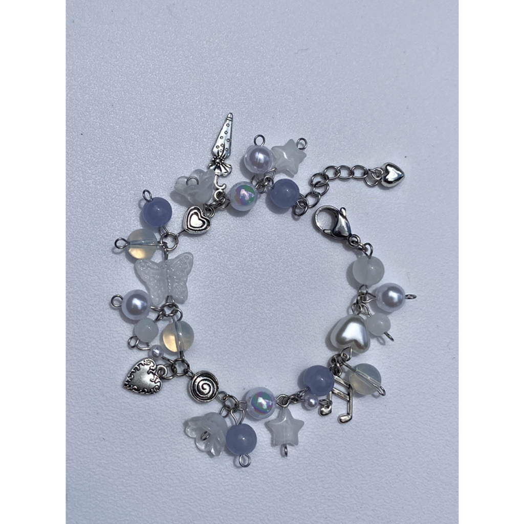 JOMÉ WINTER SNOW BRACELET_Vòng tay handmade bằng thép không gỉ phong cách cottagecore, fairycore