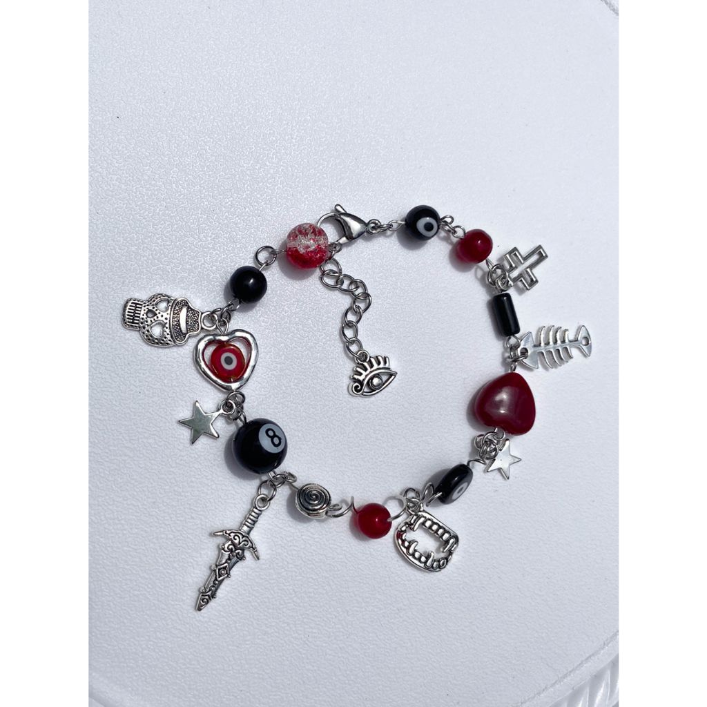 JOMÉ VAMPIRE HUNTER BRACELET_Vòng tay handmade bằng thép không gỉ