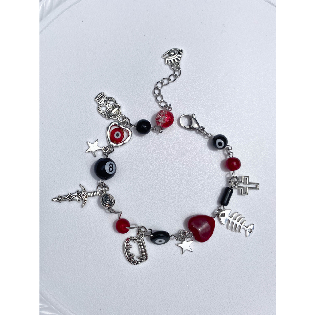 JOMÉ VAMPIRE HUNTER BRACELET_Vòng tay handmade bằng thép không gỉ