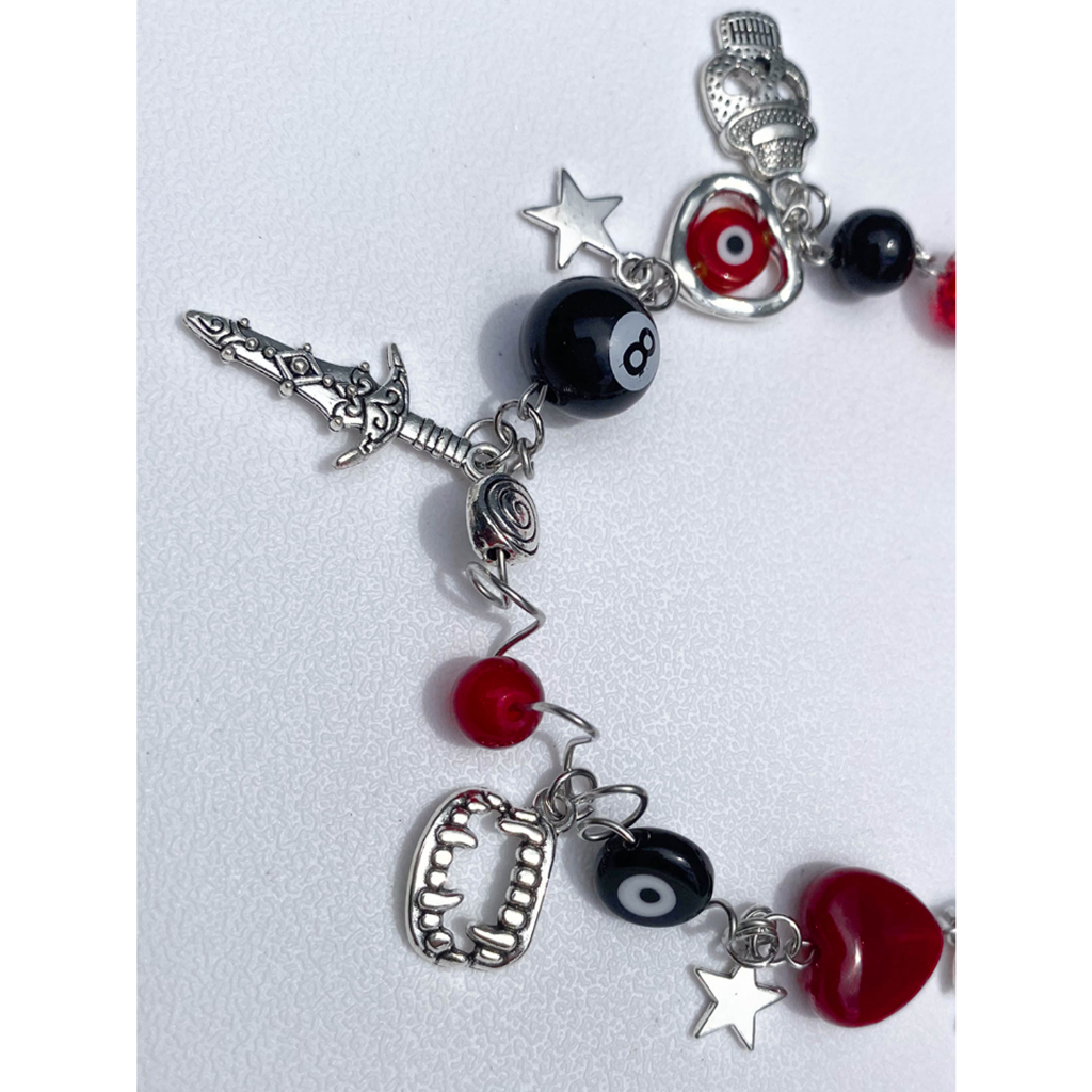 JOMÉ VAMPIRE HUNTER BRACELET_Vòng tay handmade bằng thép không gỉ