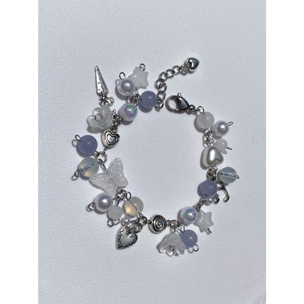 JOMÉ WINTER SNOW BRACELET_Vòng tay handmade bằng thép không gỉ phong cách cottagecore, fairycore