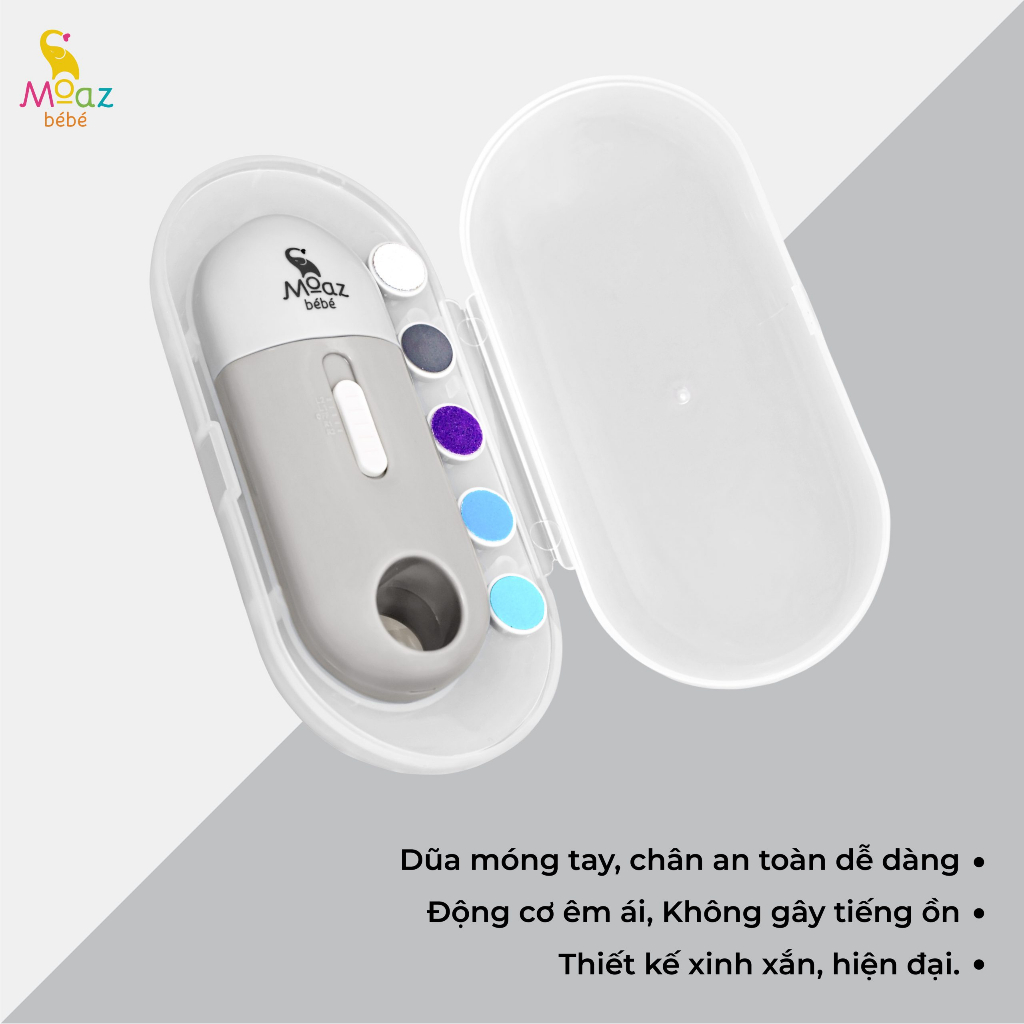 Máy dũa móng cho bé Moaz BéBé MB-015
