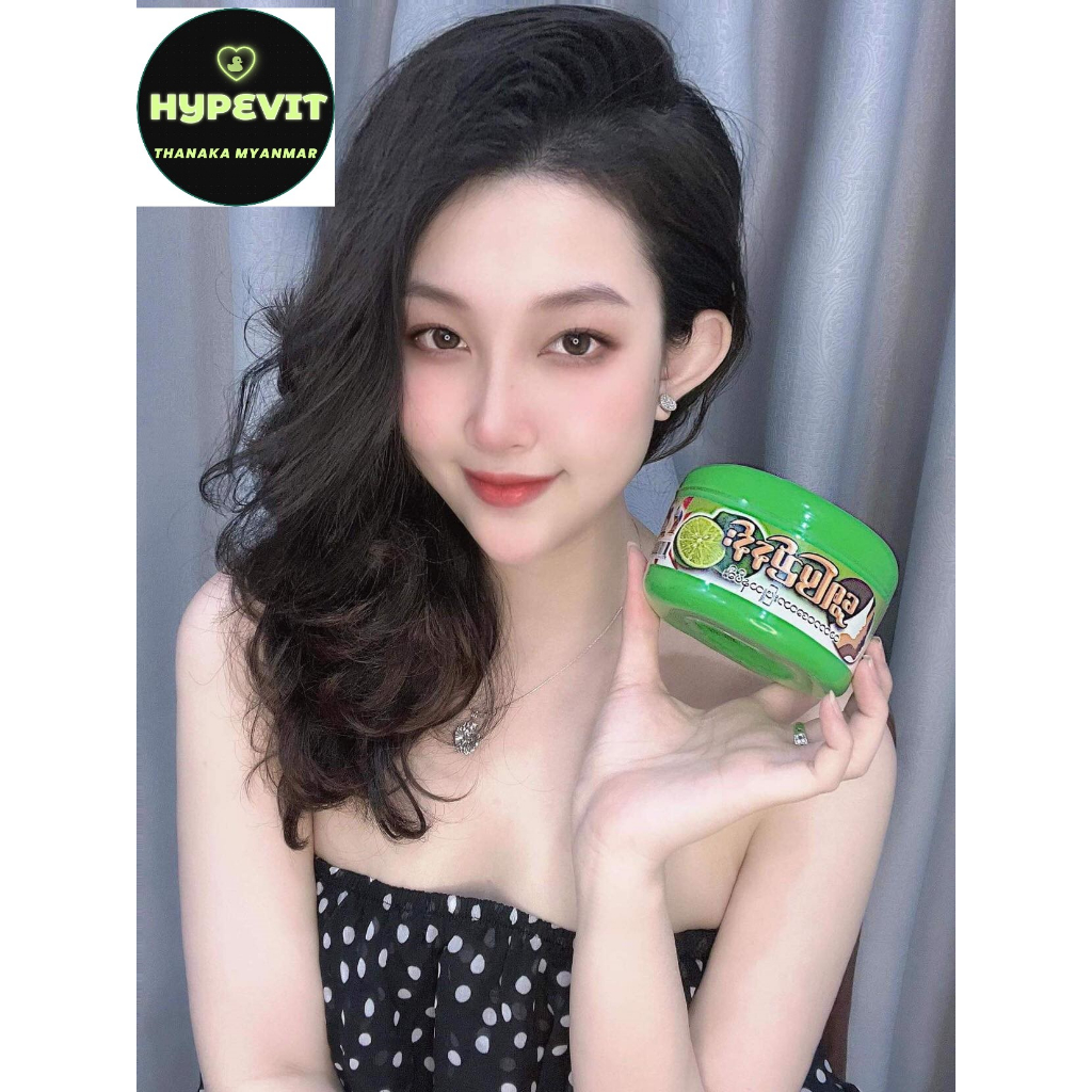 Bột nén rửa mặt Thanaka hương chanh
