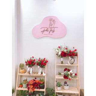 Hoa cưới cầm tay cô dâu bằng lụa cao cấp