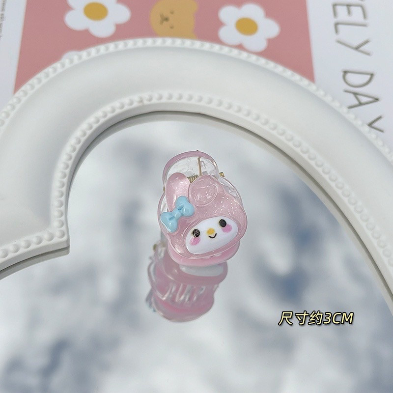 SANRIO Kẹp Tóc Mini Dễ Thương Thời Trang Cho Bạn Gái