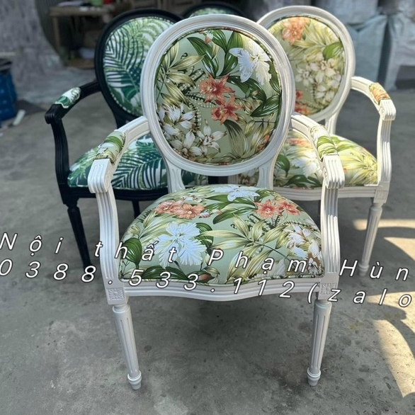 ghế lousi có tay, ghế cao cấp ,ghế nhà hàng ,bàn ghế cafe