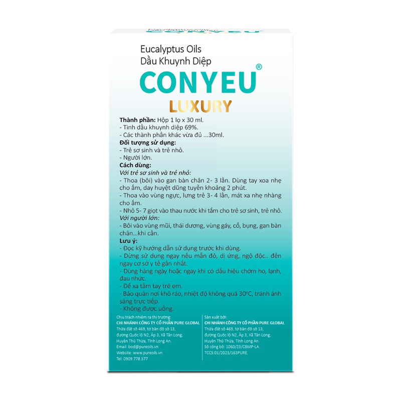 DẦU KHUYNH DIỆP LUXURY