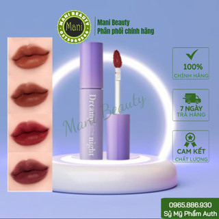 Son Kem Lì, Mịn Mượt Nhẹ Môi Merzy Dreamy Late Night Mellow Tint 4g - Mani Beauty