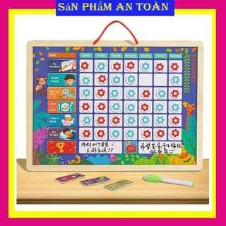 Bảng khen thưởng kỷ luật các ngày cho bé rèn tính kỷ luật