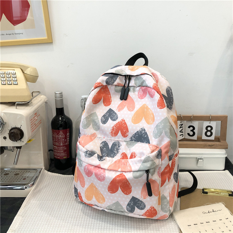 Balo Nữ Họa Tiết Nhiều Màu Thời Trang KAYLEE KT41x30x13cm BLV16