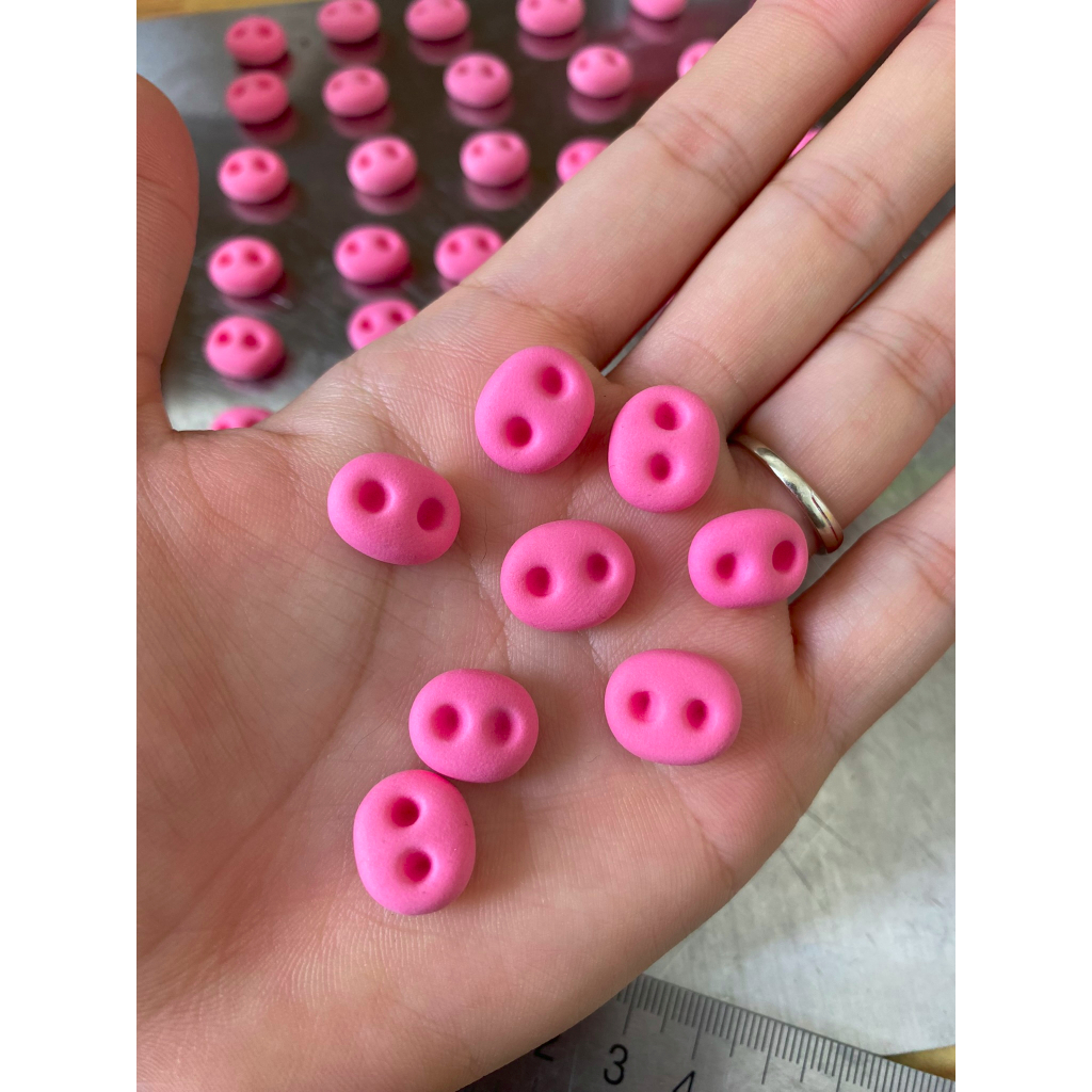 Set 10 Mũi heo hồng cho thú móc len