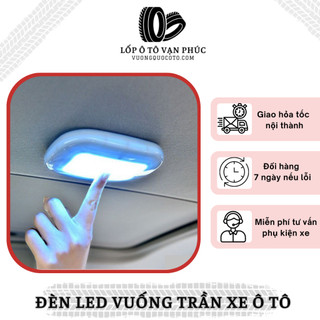 Đèn led vuông trần xe ô tô- lốp ô tô vạn phúc