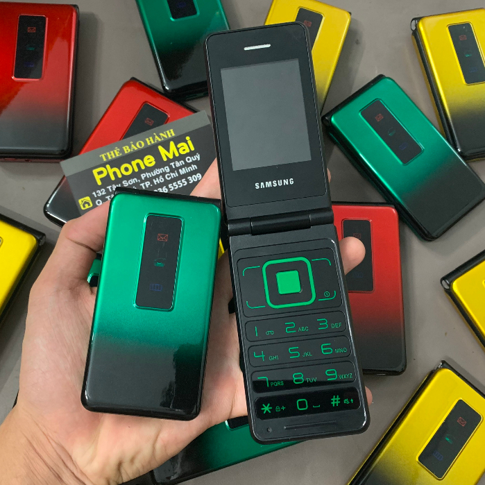 Điện Thoại Sam Sung Nắp Gập T - 320E 2Sim - Máy Mới 100% FullBox - Chữ To Dễ Sử Dụng Người Già - Bảo hành 12 tháng