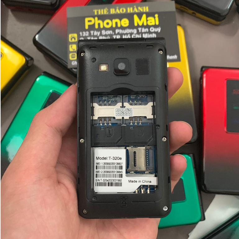 Điện Thoại Sam Sung Nắp Gập T - 320E 2Sim - Máy Mới 100% FullBox - Chữ To Dễ Sử Dụng Người Già - Bảo hành 12 tháng