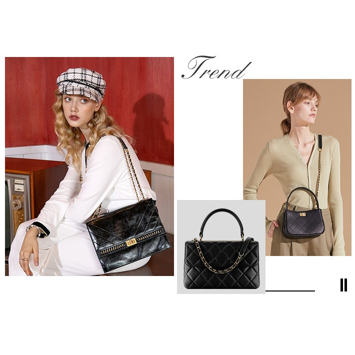 Dây da phối xích, dây xích kim loại đeo vai túi xách quai túi bag straps, chain, CROSSBODY BAGS, bag string