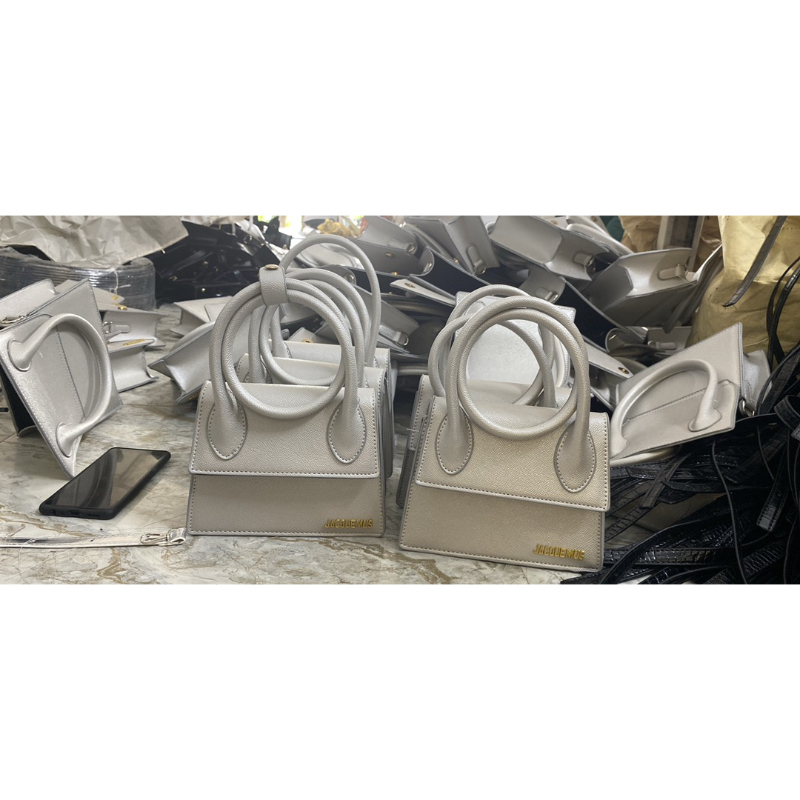 Túi đeo chéo có quai xách cầm tay Jac bạc lì hàng thời trang sang chảnh