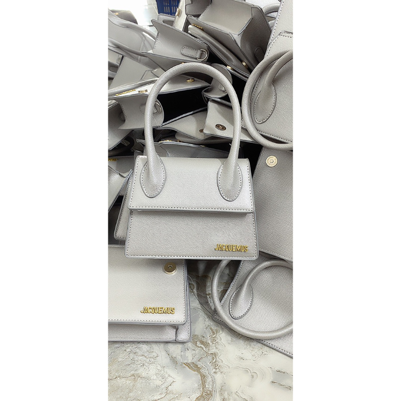 Túi đeo chéo có quai xách cầm tay Jac bạc lì hàng thời trang sang chảnh