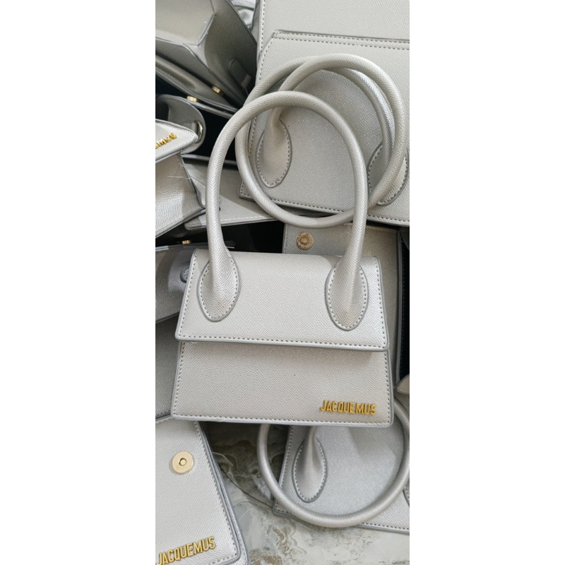 Túi đeo chéo có quai xách cầm tay Jac bạc lì hàng thời trang sang chảnh
