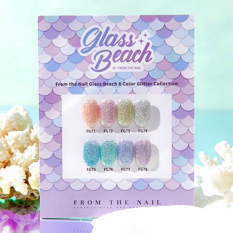 Sơn gel From The Nail set Glass Beach Hàn quốc