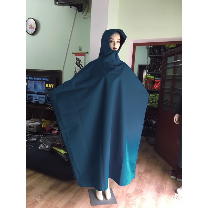 Áo mưa cánh dơi không kính vải tráng mủ cao su Hàn Quốc siêu to Shop Rồng88