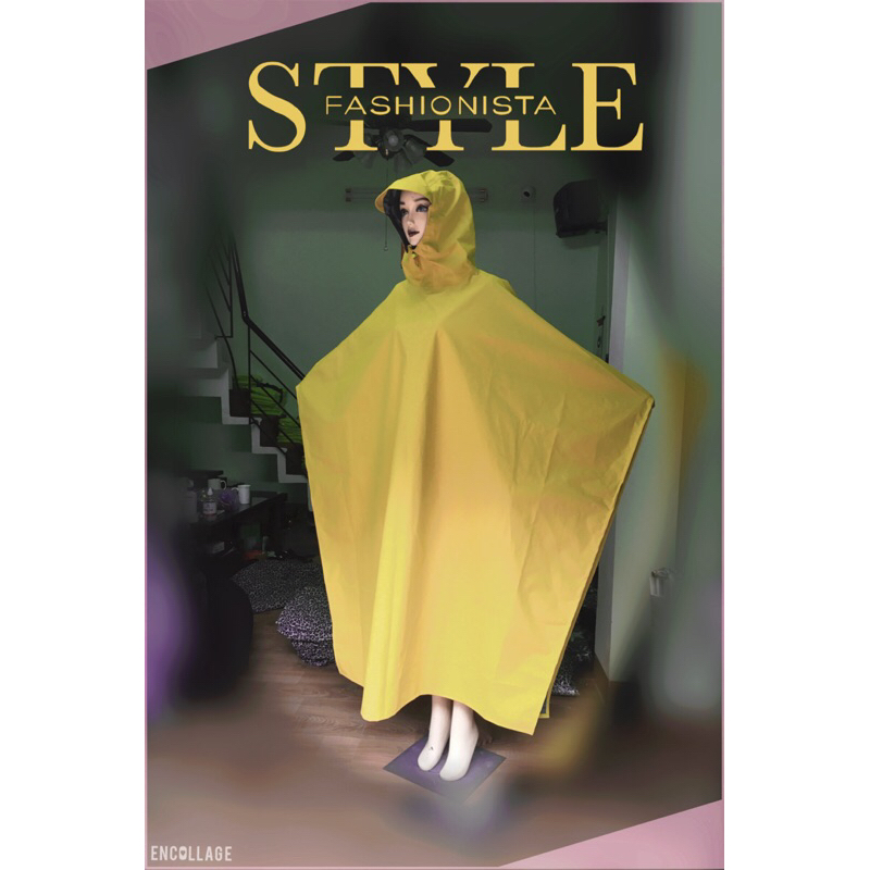 Áo mưa cánh dơi không kính vải tráng mủ cao su Hàn Quốc siêu to Shop Rồng88