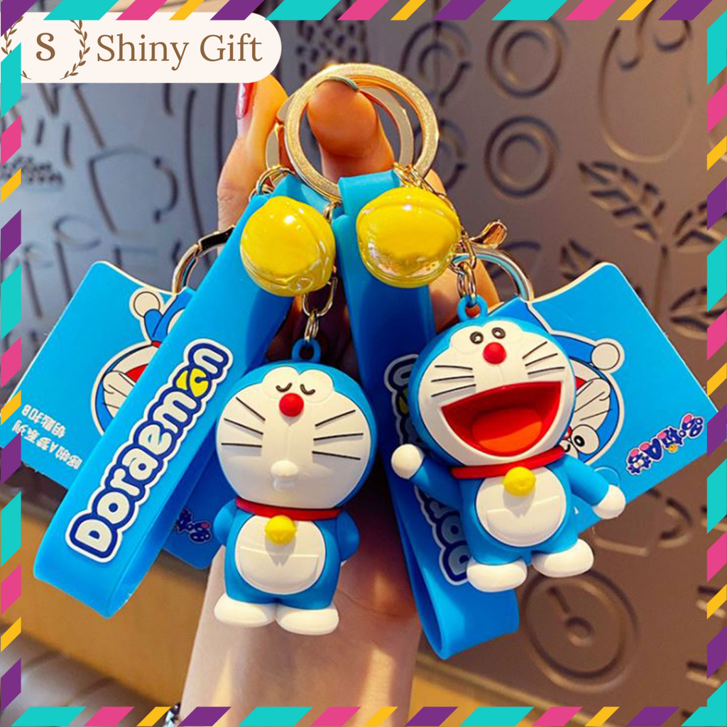 Móc khóa anime cute nhân vật hoạt hình siêu dễ thương, móc balo, chìa khóa