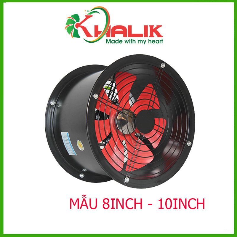 Quạt hút công nghiệp, quạt thông gió công suất lớn đường kính 200/250 (8inch-10inch)