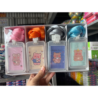 Dây đeo thẻ kèm bảng tên cute