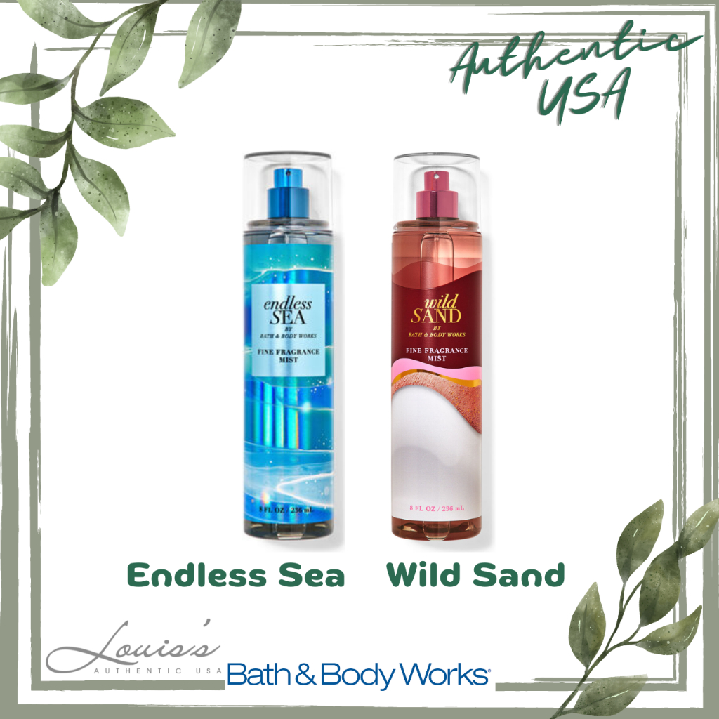 [ Tổng hợp Mini ] Body mist ENDLESS SEA | WILD SAND - Xịt thơm toàn thân Bath & Body Works Mỹ chính hãng