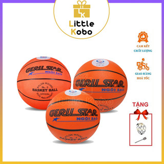 [Geru Star] Quả Bóng Rổ Banh Cao Su Size Số 5 6 7 Chính Hãng 100% Đồ Chơi Thể Thao Phụ Kiện Trẻ Em